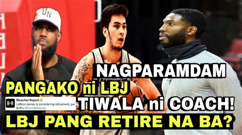 Coach Ni Kai Sotto Sa Tsf May Pahiwatig Magreretiro Na Ba Si Lebron