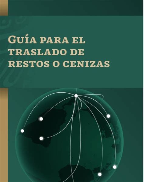 Conoce la Guía para el Traslado de Restos o Cenizas de personas