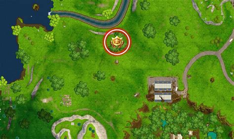 Fortnite S Season Dusty Divot Treasure Map Where To Find The Treasure