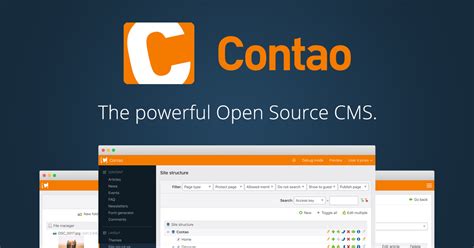 Contao CMS Das CMS für professionelle Websites WORDPRESS SOFORTHILFE