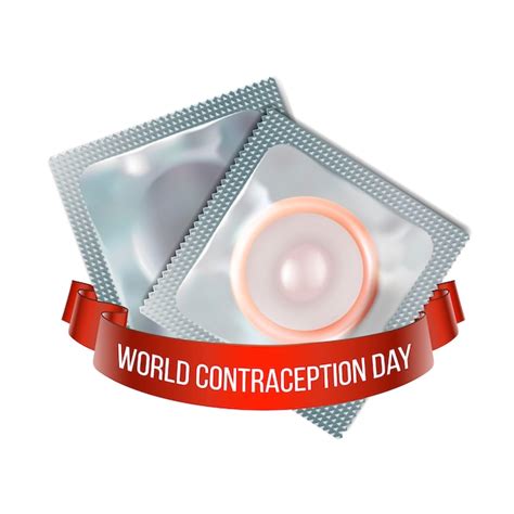 Emblème De La Journée Mondiale De La Contraception Vecteur Premium