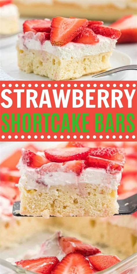 Strawberry Shortcake Bars Strawberry Shortcake Bars Strawberry