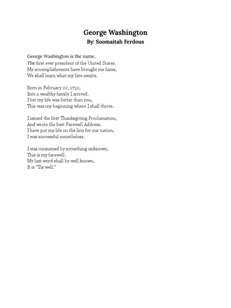 What To Do Founding Fathers Rap Poem Pdf