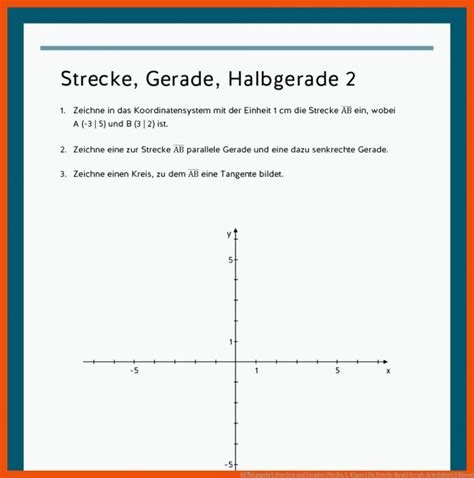 9 Strecke Strahl Gerade Arbeitsblatt 5 Klasse Mathe Arbeitsblätter