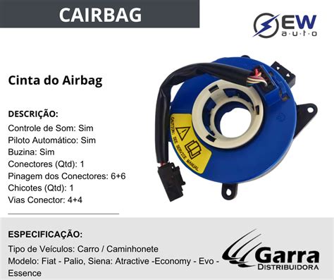 CAIRBAG CINTA DE AIRBAG FIAT PALIO SIENA STRADA