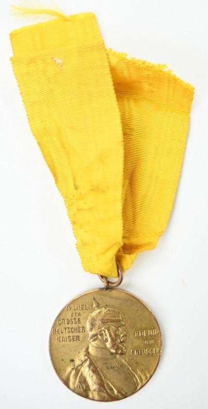 Worldwarcollectibles German Kaiser Wilhelm Memorial Medal