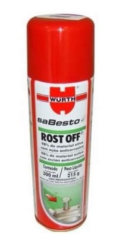 Desengripante Lubrificante Rost Off Wurth Spray Ml Parcelamento