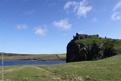 Duntulm Castle is a 14th century ruined castle in the Isle of Skye ...