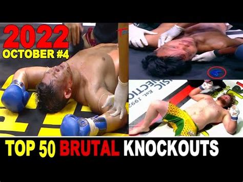 Top 50 MUAY THAIMMAKICKBOXINGKUN KHMER KnockoutsOCT 2022 4 YouTube