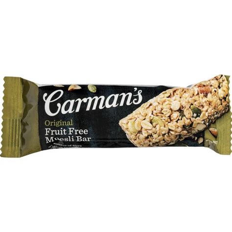 Carman S Muesli Bars Original Fruits Free Dinkum