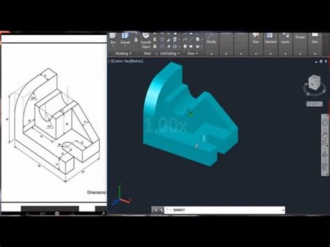 Autocad D Drawing Practice I Sarc Tech I Youtube