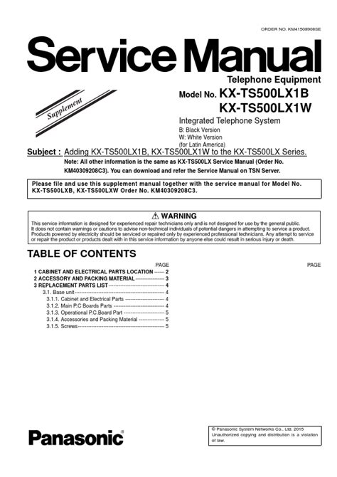 Kx Ts500lx1w Manual Datasheet Distribuidor Stock Y Mejor Precio