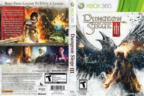 Dungeon Siege III BC Xbox 360 VideoGameX