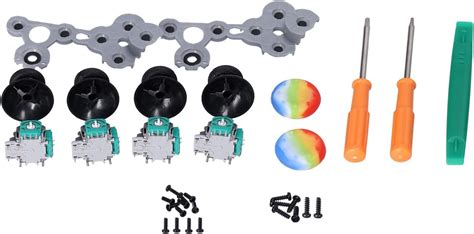 Kit de Substituição de Joystick de Silicone 3D Reparo Analógico para