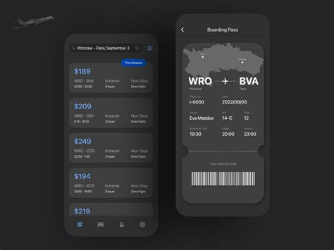 Boarding Pass Daily Ui By Anya On Dribbble