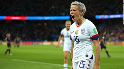 Megan Rapinoe Struck An Epic Pose After Scoring Against France In The