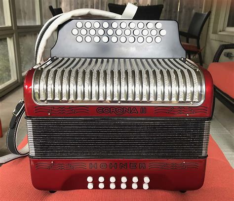 Hohner Custom Coronapanther Accordion Reverb