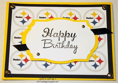 Crafty Girl 21!: Sport Themed Birthday Cards