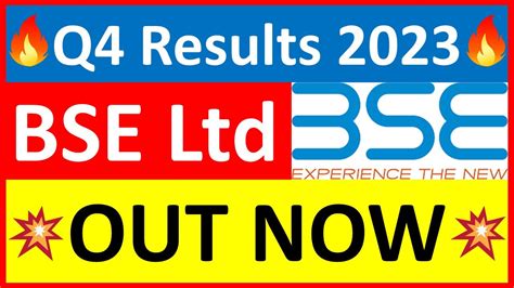 Bse Q4 Results 2023 Bse Q4 Results Bse Share News Bse Share Latest News Bse Dividend