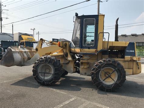 Komatsu Wheel Loader Wa100 1 Jiko Trading