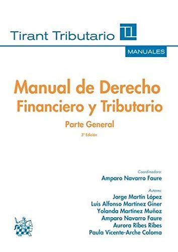 Manual De Derecho Financiero Y Tributario Parte General Edici N