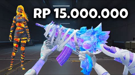 AKU NEKAT TOP UP RP 15 JUTA BELI M416 DAN SKIN MUMMY API PUBG MOBILE