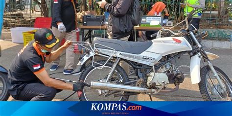 Tips Agar Motor Lolos Tilang Uji Emisi Lakukan Langkah Ini