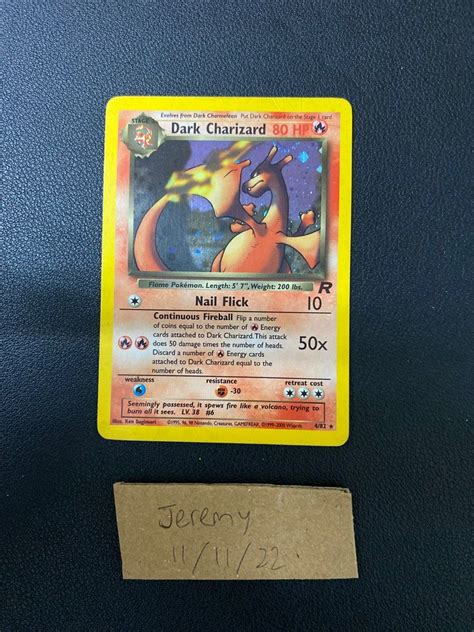 Charizard Pokemon Cards, Hobbies & Toys, Toys & Games on Carousell