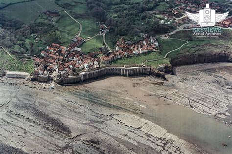 Robin Hoods Bay 1979 Skyviews Aerial Archives