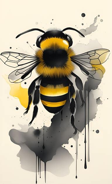 Premium Photo Bee Art