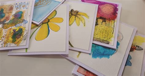 Fun And Easy Watercolor Greeting Cards Creative Fabrica