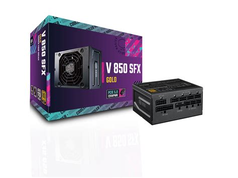 Cooler Master V850 Sfx Gold Atx30 Full Modular Power Supply 850w 80