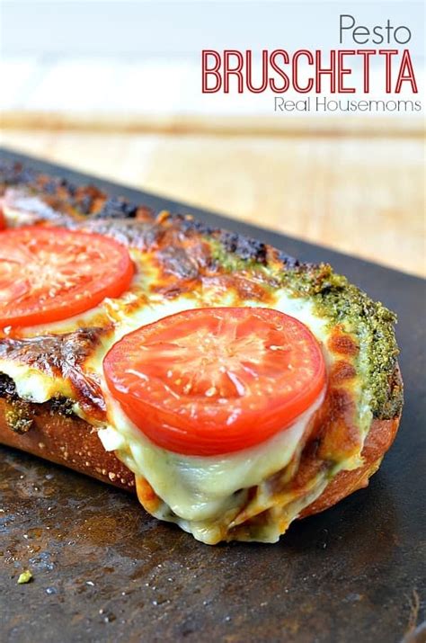 Pesto Bruschetta ⋆ Real Housemoms