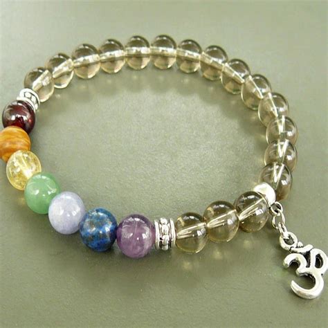 Citrien Chakra Armband Met Ohm Bedel SpiritueelBoek Nl