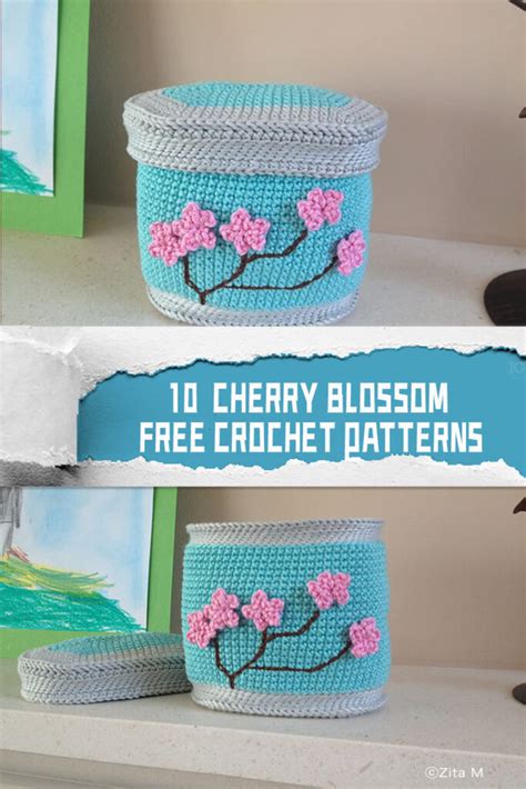 Crochet Cherry Blossom Free Patterns Igoodideas