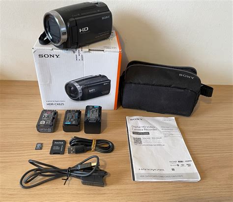 Sony Handycam Hdr Cx625 Camcorder Black 4548736021181 Ebay