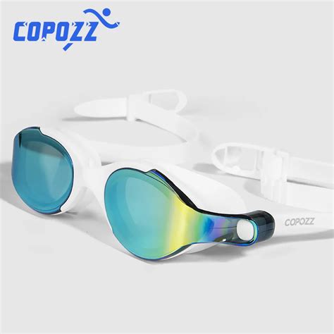 COPOZZ Professional HD Copozz Swim Goggles Double Anti Fog Adjustable