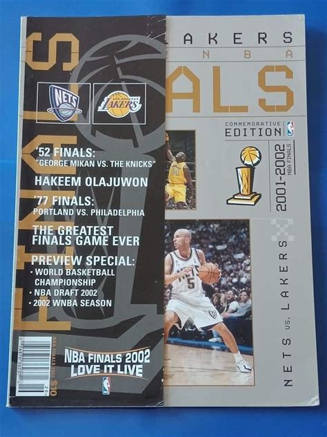 NBA FINALS 2001-02 ( RARE COPY ) on Carousell