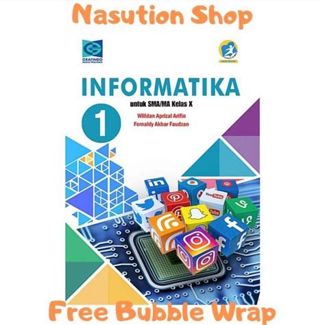 Promo Buku Informatika Kelas 1 2 3 X Xi Xii Sma K13 Grafindo Diskon