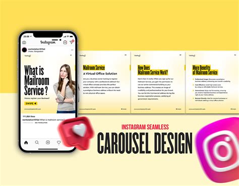 Instagram Seamless Carousel Design On Behance