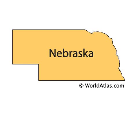 Nebraska Maps Facts World Atlas