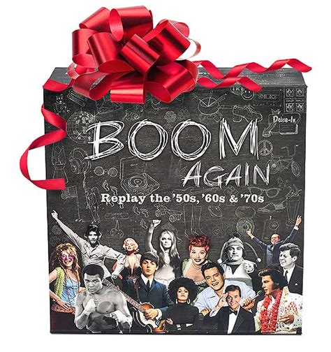 Boom Again Board Game | '50s, '60s and '70s Pop Culture & Music Trivia ...