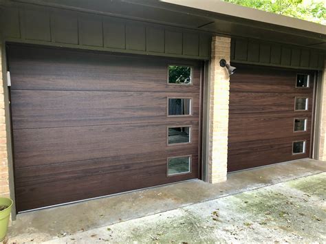 Walnut Woodgrain Chi Garage Door Repair Co