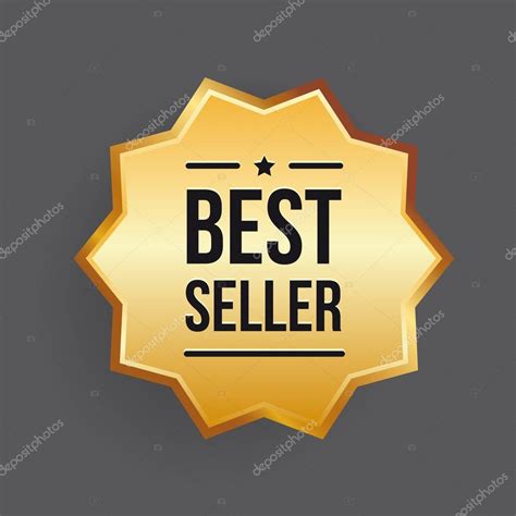 Best Seller Gold Star Vector Stock Vector Image By Grounder 114962576