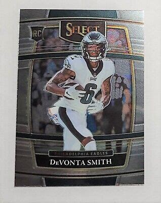 Devonta Smith Rc Rookie Panini Select Football Philadelphia