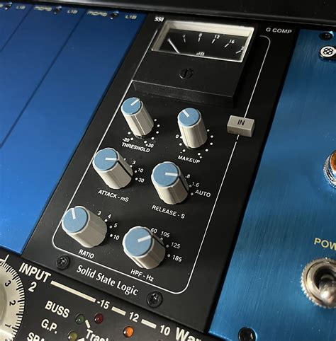 Solid State Logic SSL G Comp Stereo Buss Compressor Reverb