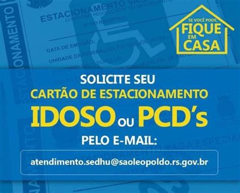 Saiba como solicitar o cartão de estacionamento para idosos e PcDs em