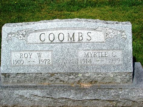 Myrtle Carl Coombs 1914 1999 Find A Grave Memorial