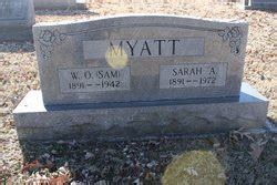 William Oliver Sam Myatt 1891 1942 Memorial Find A Grave