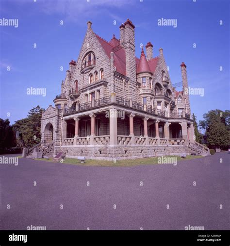 Craigdarroch Castle In The City Of Victoria On Vancouver Island British